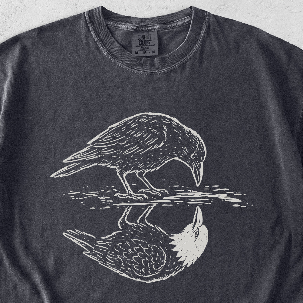 Crow Eagle Reflection Tshirt