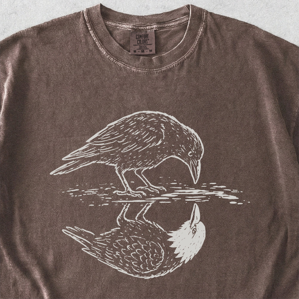 Crow Eagle Reflection Tshirt