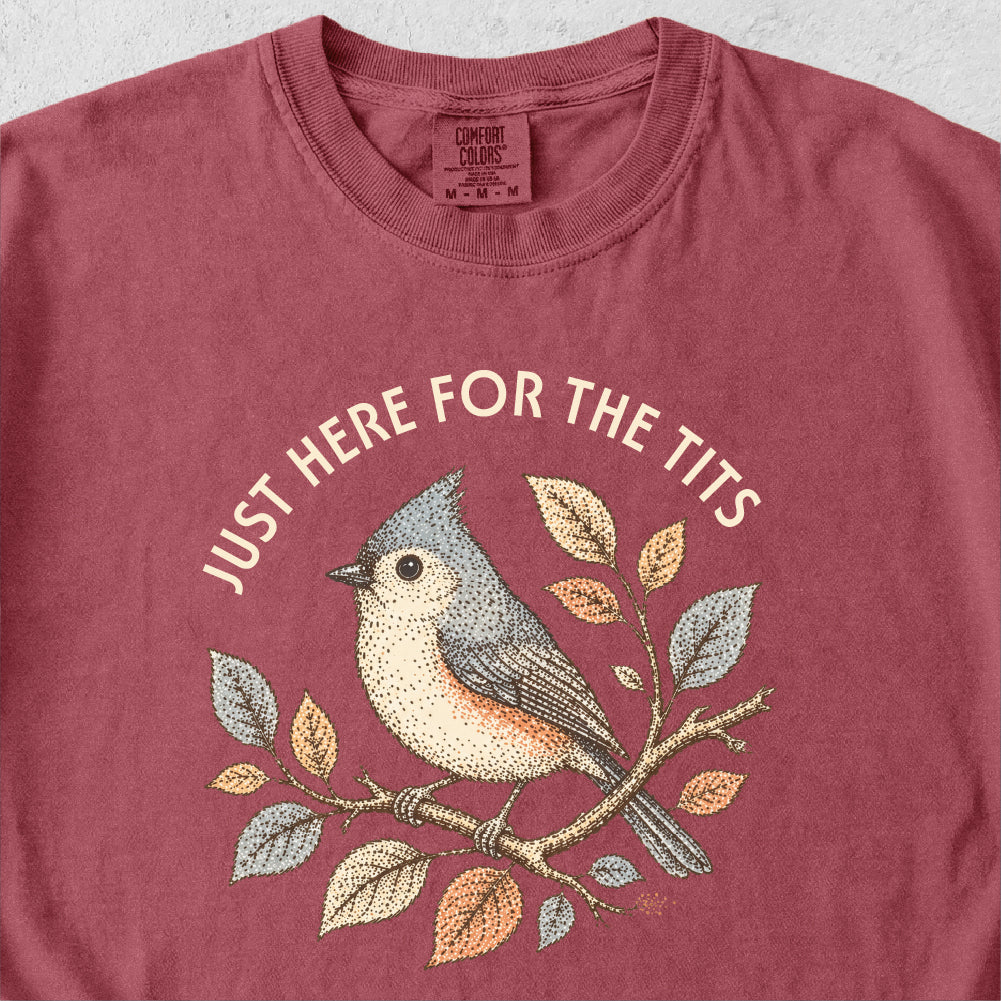 Titmouse Bird Tshirt