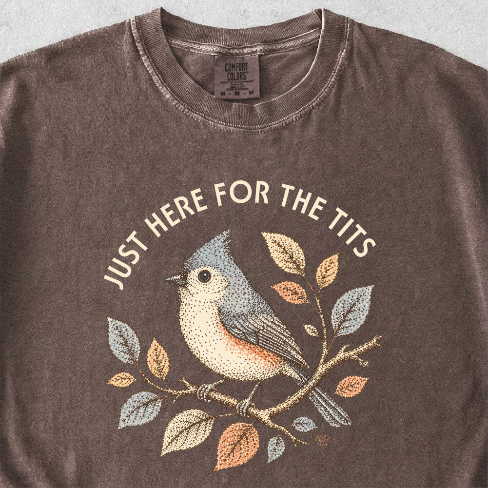 Titmouse Bird Tshirt