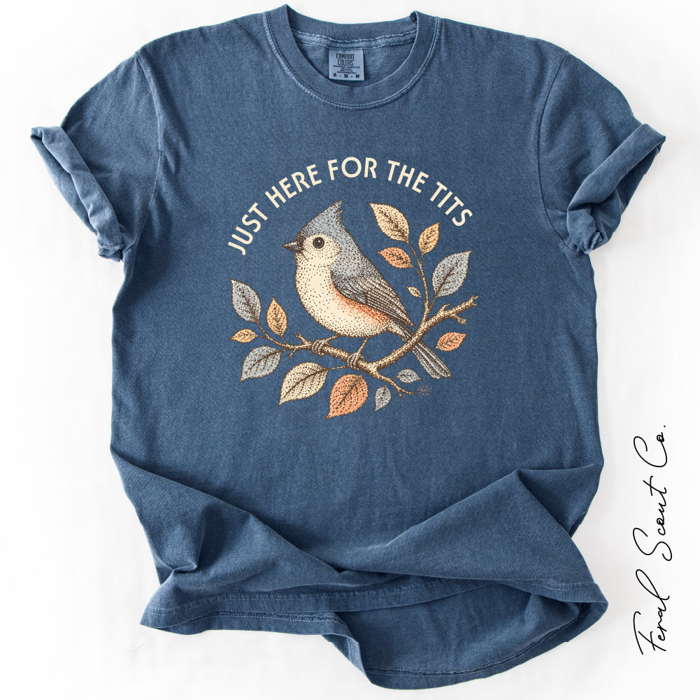 Titmouse Bird Tshirt