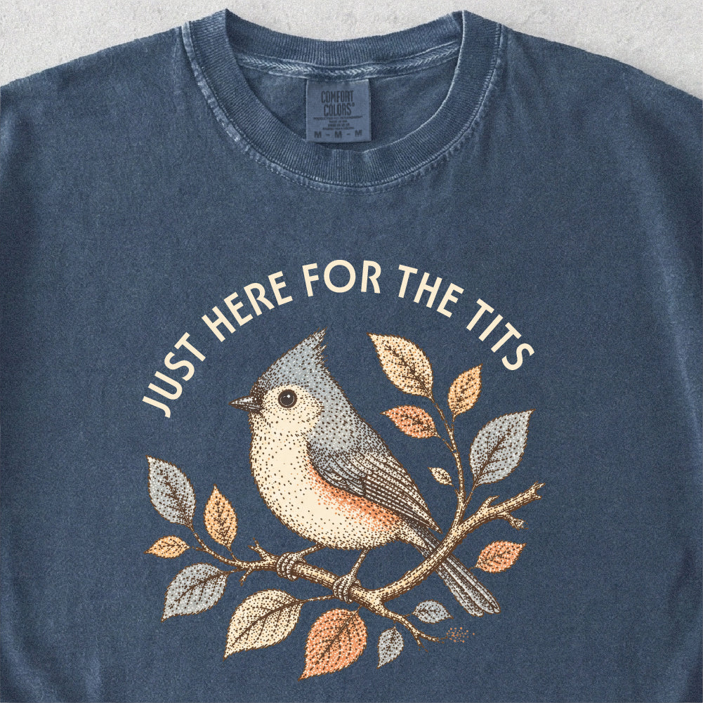 Titmouse Bird Tshirt