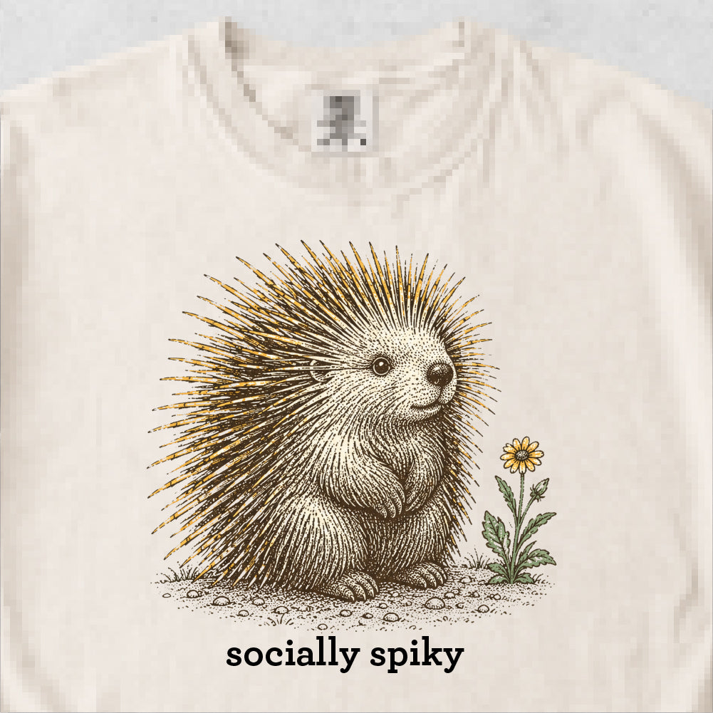 Socially Spiky Tshirt