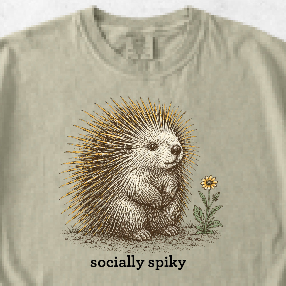 Socially Spiky Tshirt