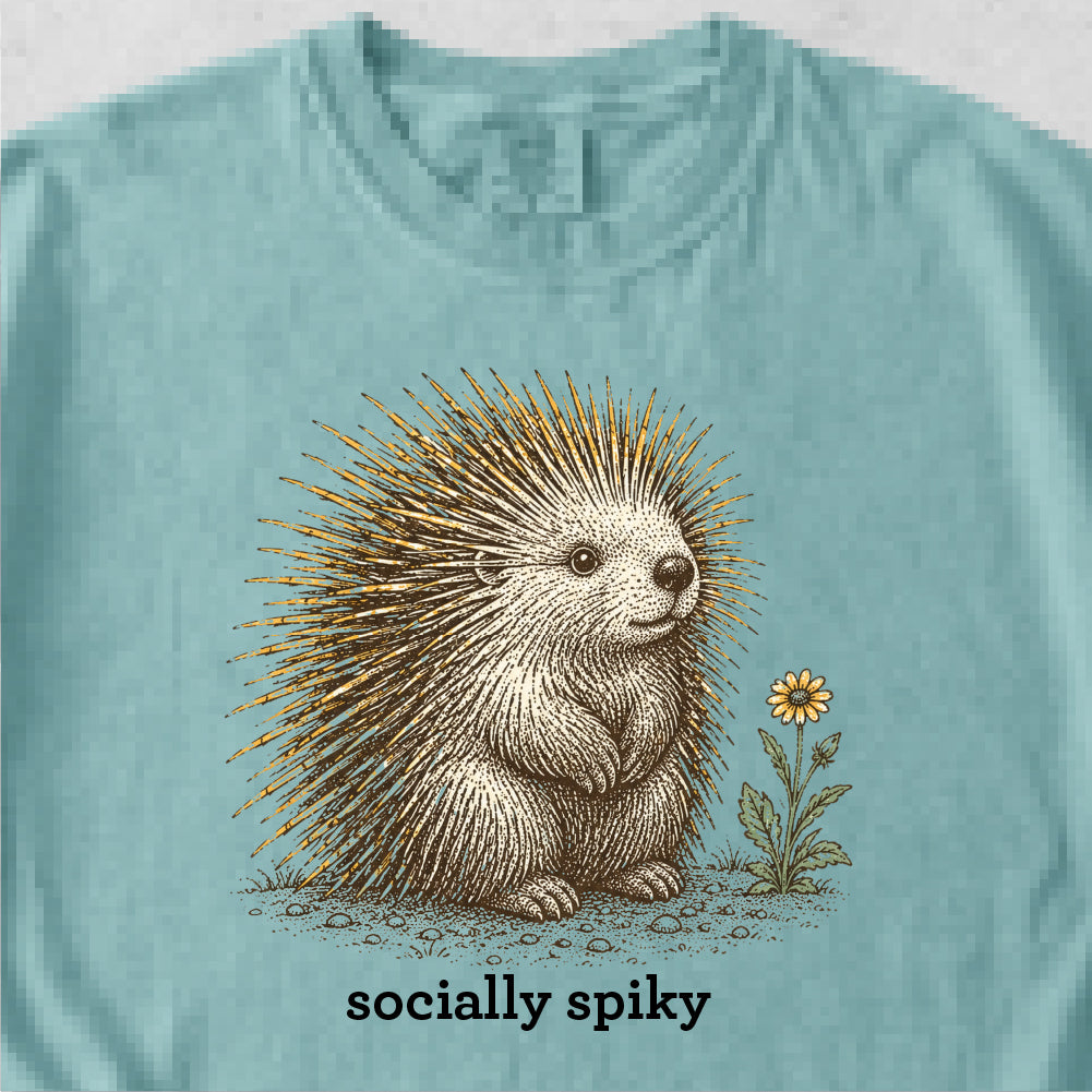 Socially Spiky Tshirt