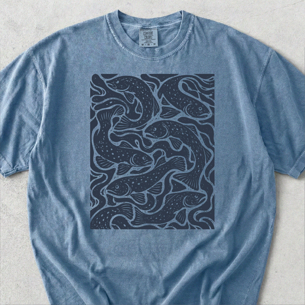 Trout Swimming Tshirt