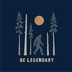 Be Legendary Bigfoot Tshirt