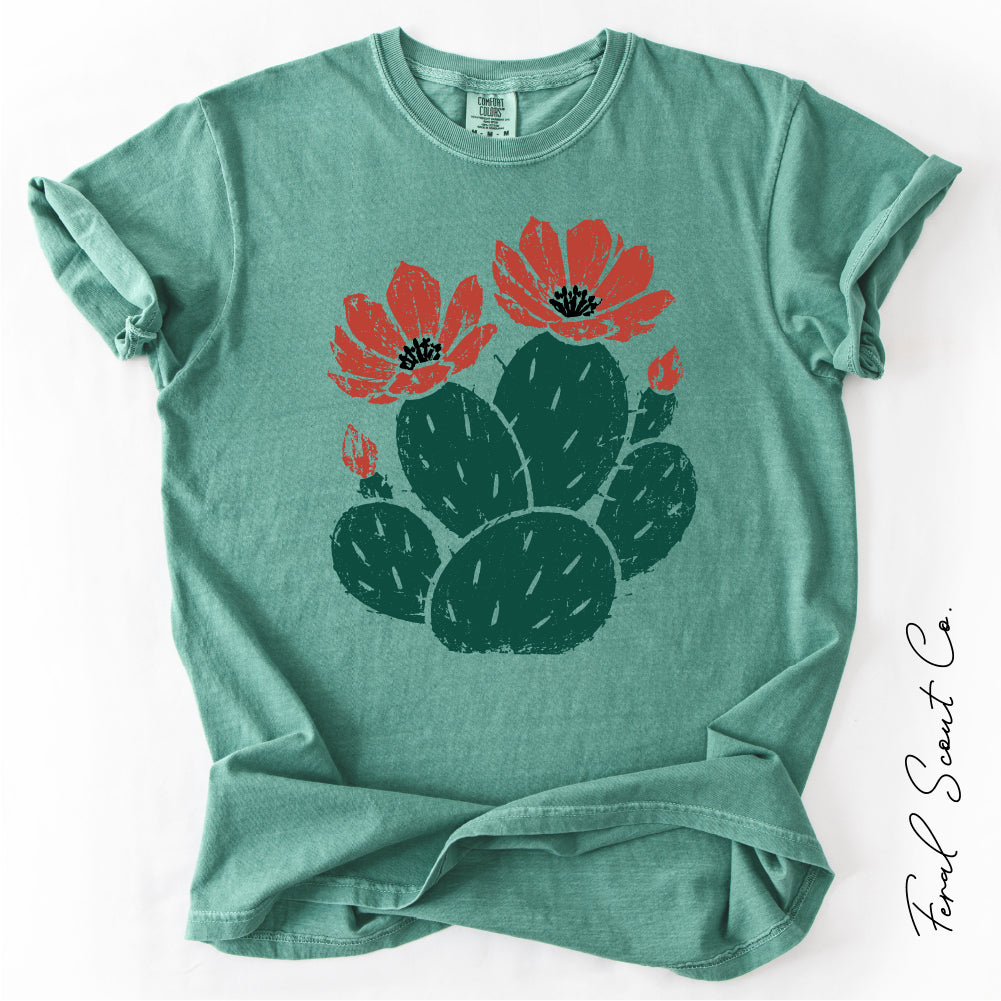 Prickly Pear Cactus Tshirt