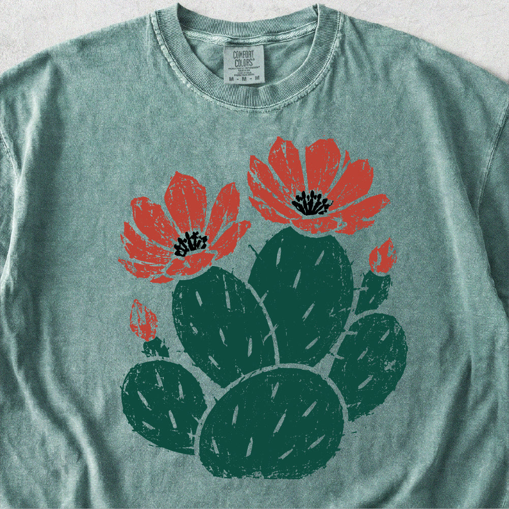 Prickly Pear Cactus Tshirt