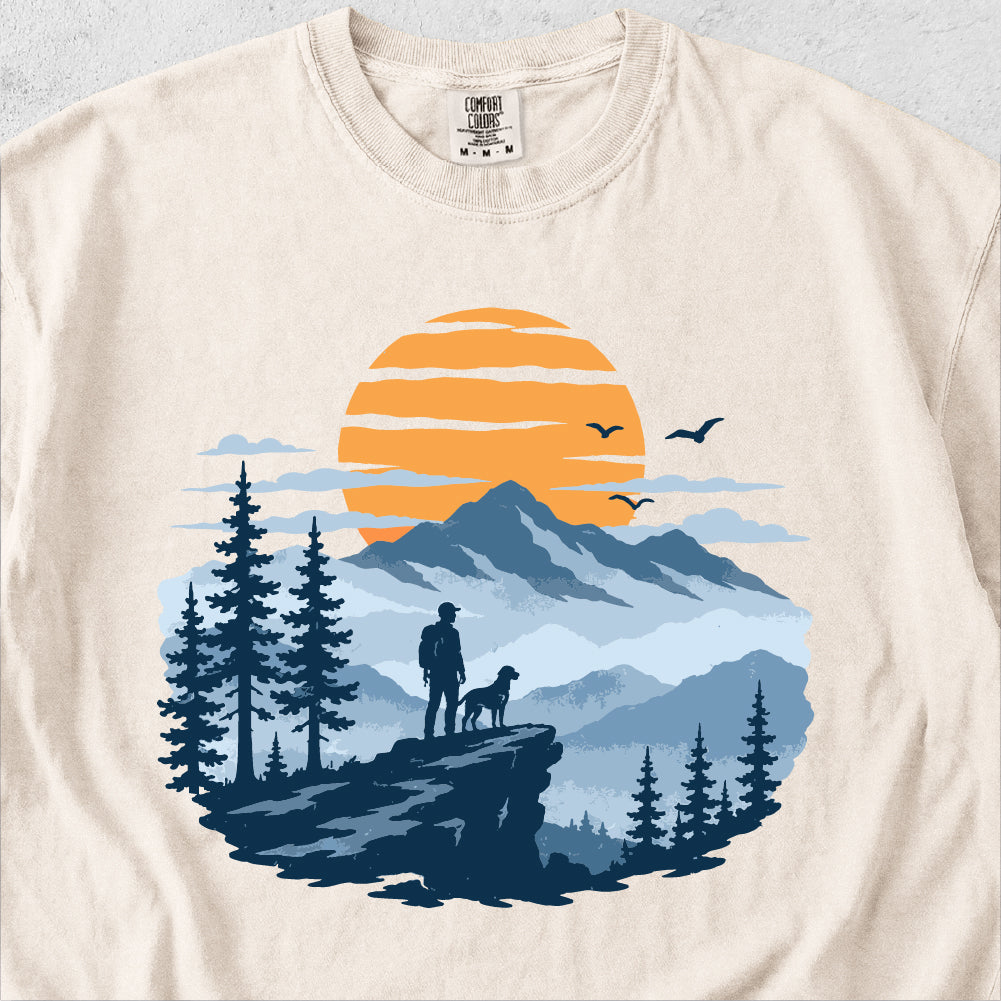Dog Hiking Tshirt