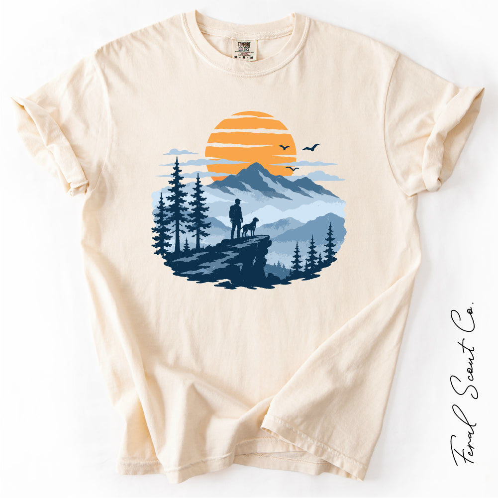 Dog Hiking Tshirt