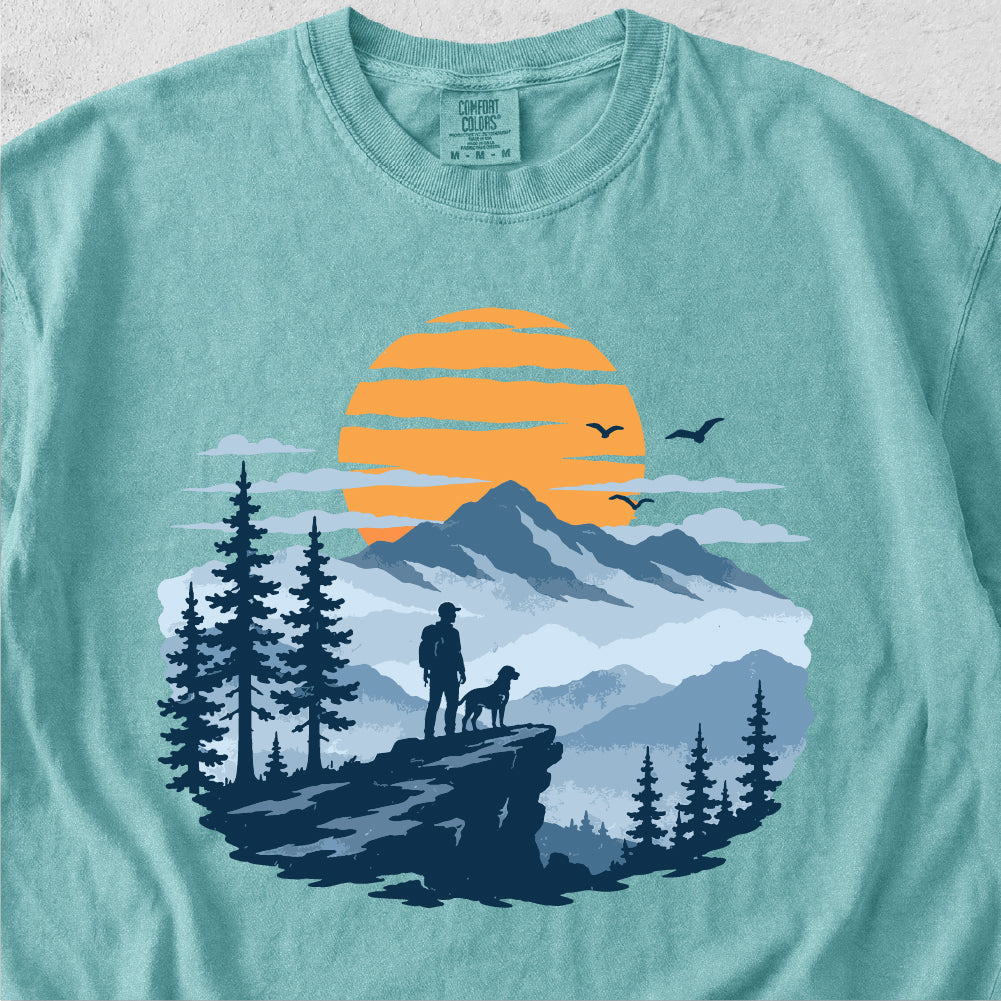 Dog Hiking Tshirt