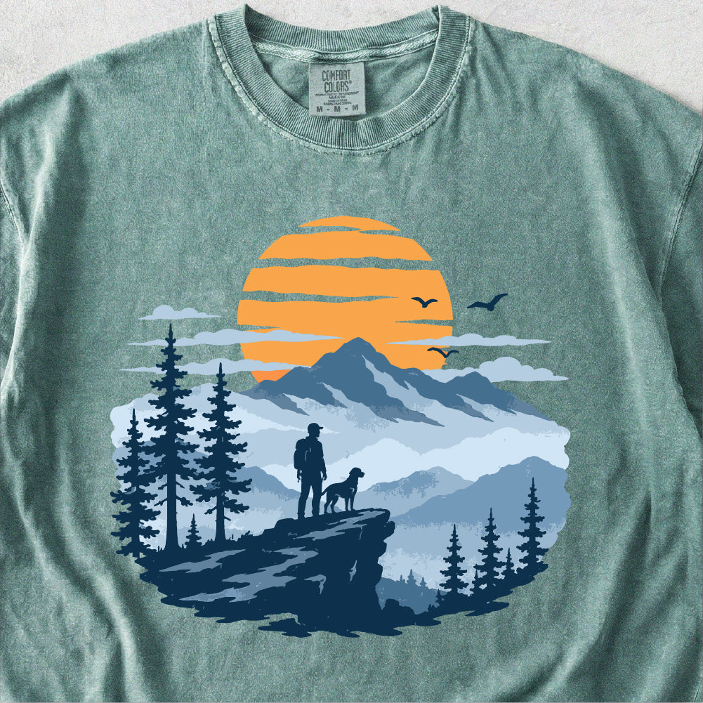 Dog Hiking Tshirt