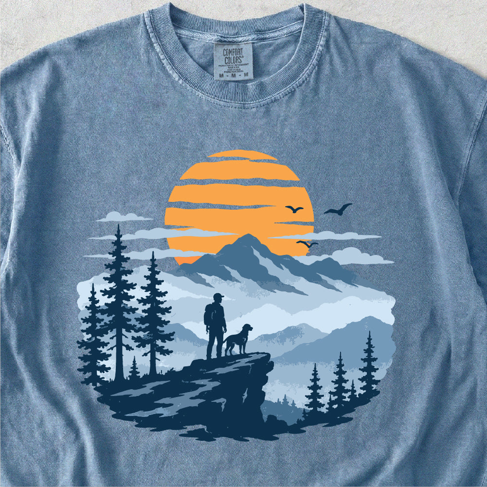 Dog Hiking Tshirt