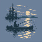 Sunrise Fishing Tshirt