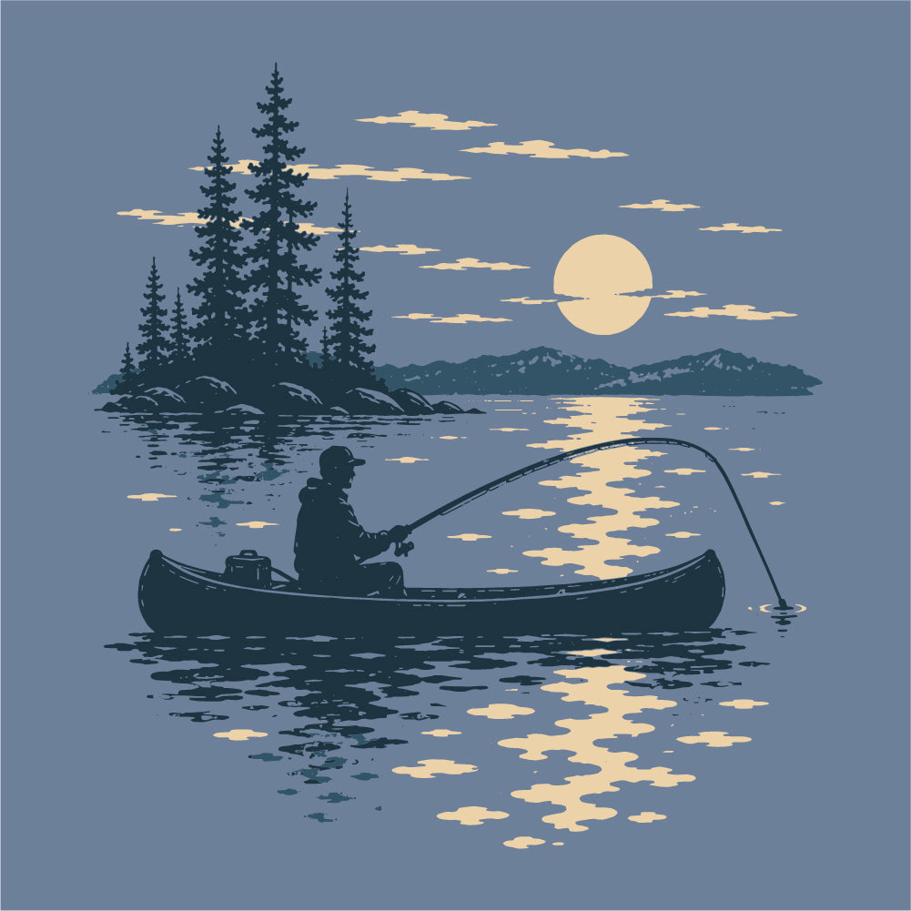 Sunrise Fishing Tshirt