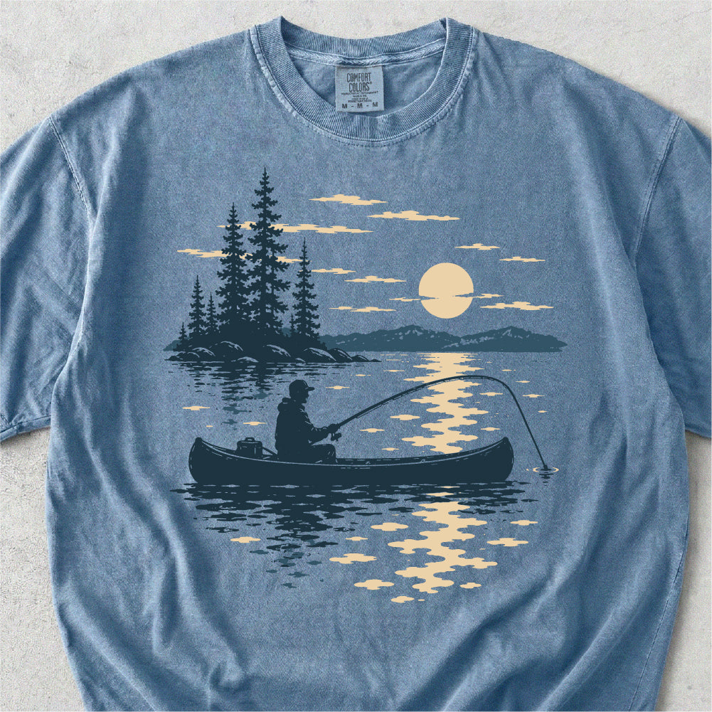 Sunrise Fishing Tshirt