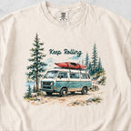 Keep Rolling Van Life Tshirt