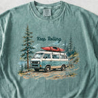 Keep Rolling Van Life Tshirt