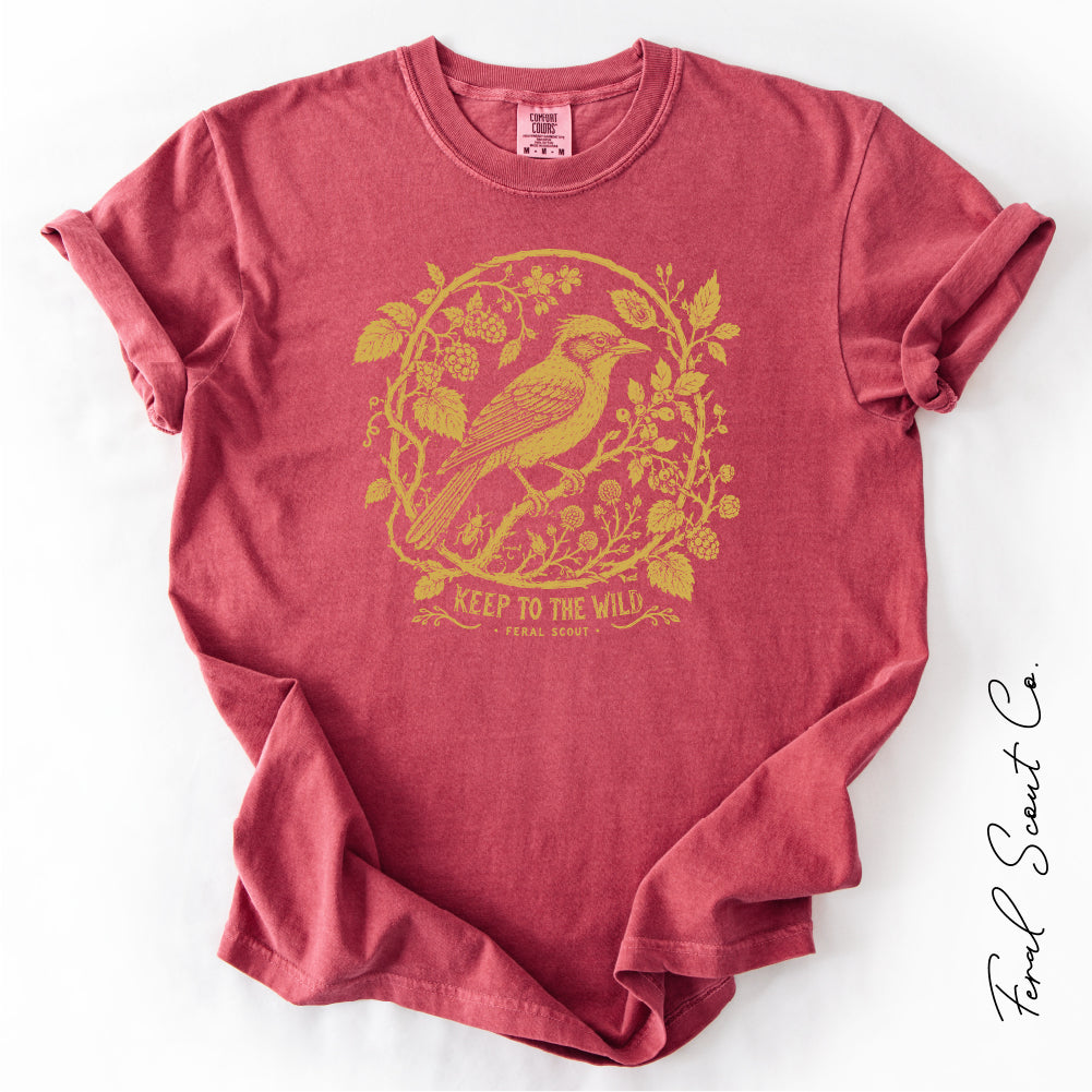 Keep To The Wild Bird Tshirt