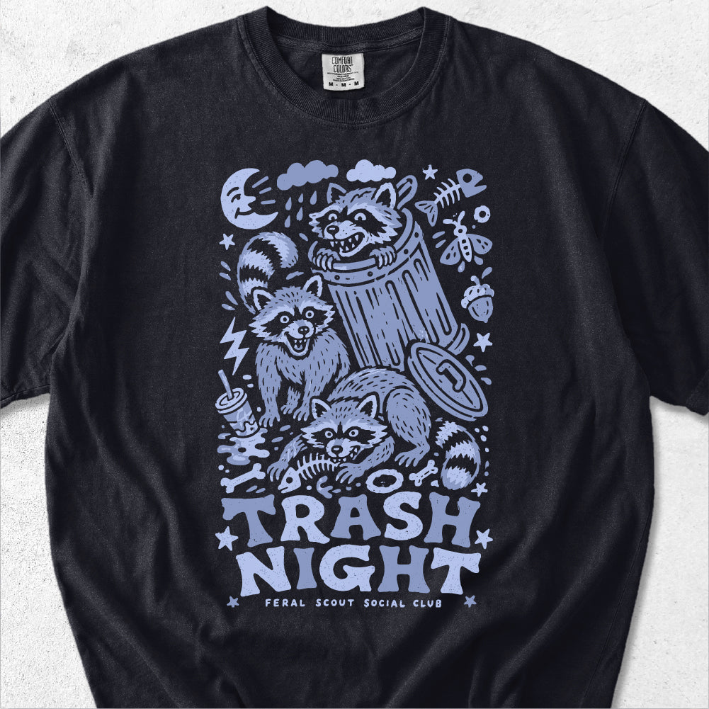Trash Night Raccoon Tshirt