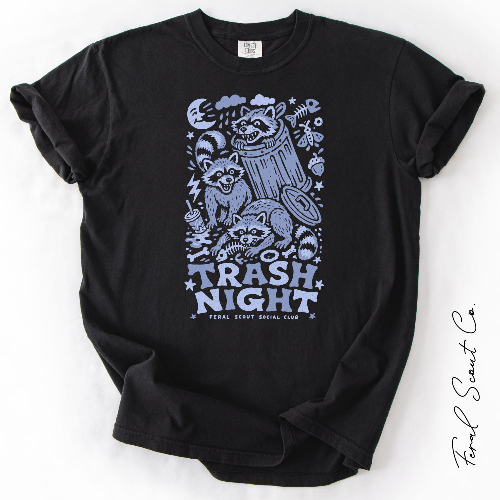 Trash Night Raccoon Tshirt
