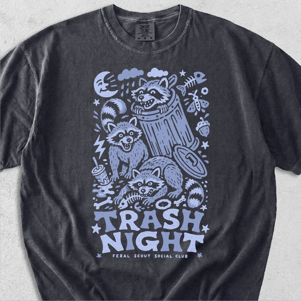 Trash Night Raccoon Tshirt