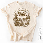 Feral Country Raccoon Tshirt
