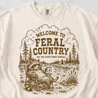 Feral Country Raccoon Tshirt