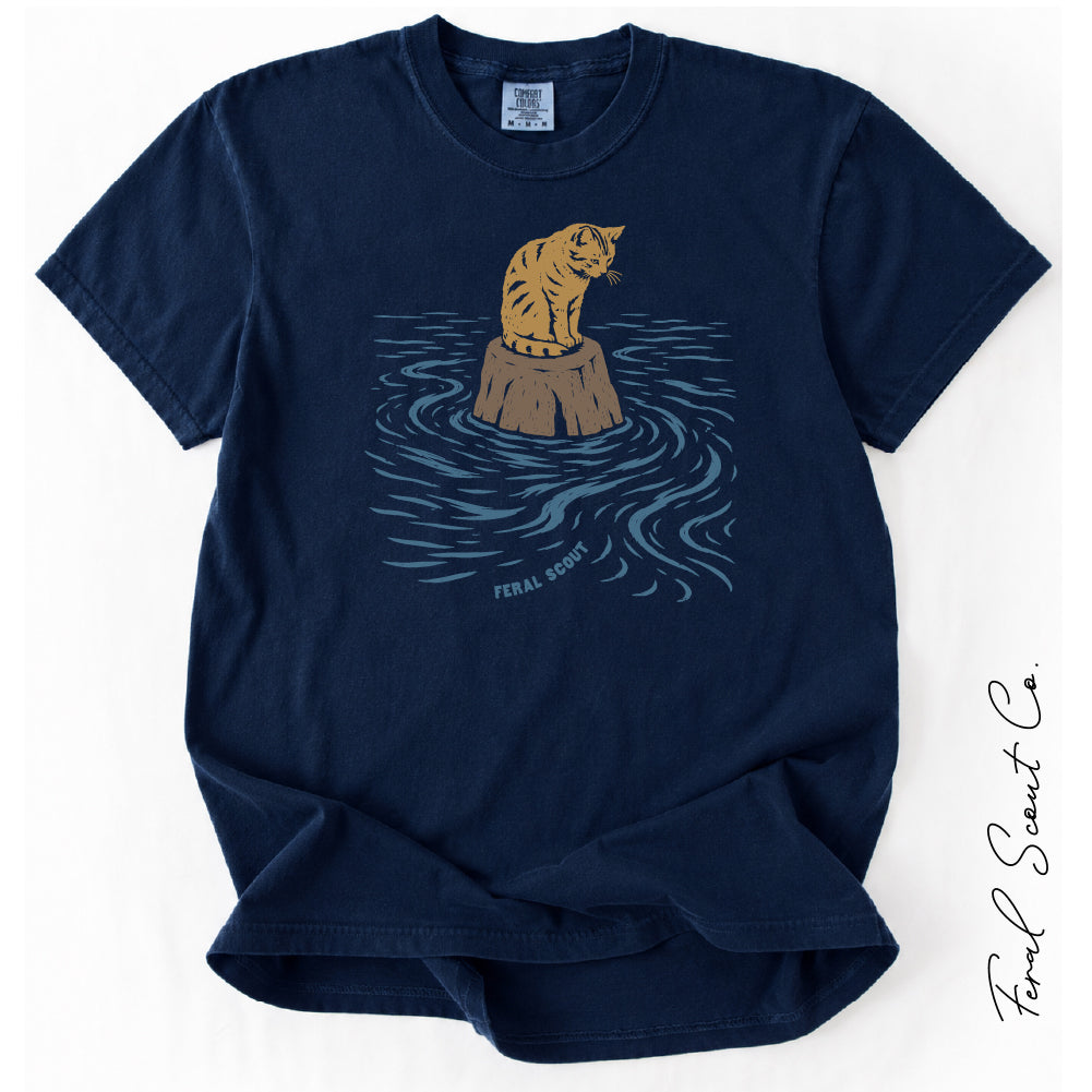 Stuck Cat Tshirt