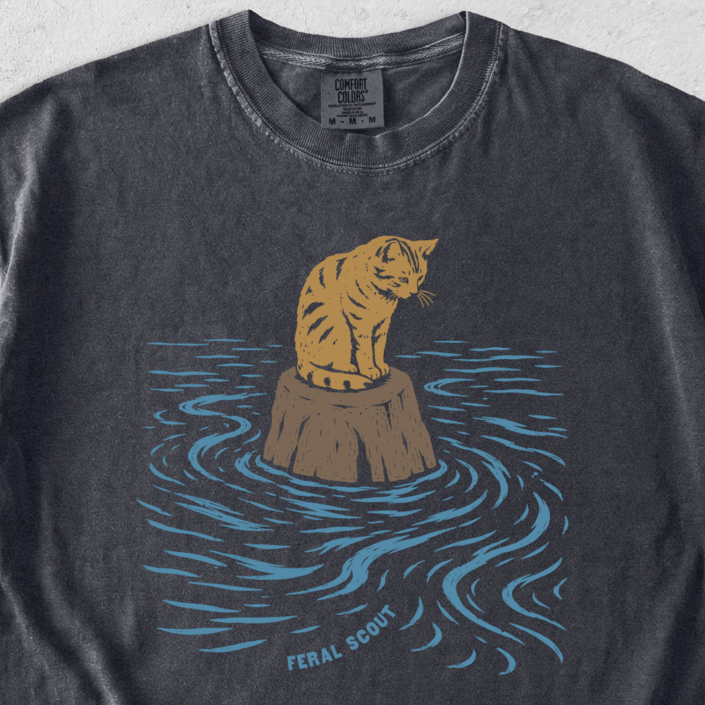 Stuck Cat Tshirt