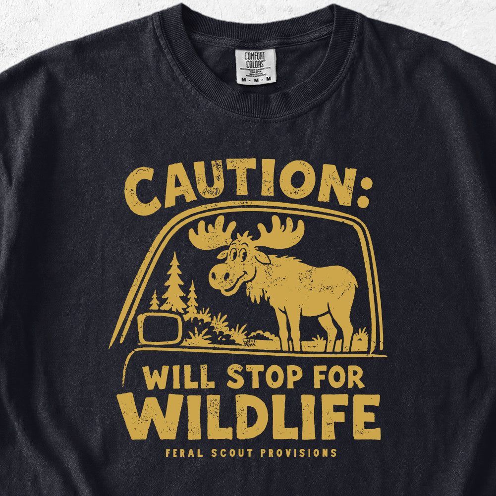 Will Stop for Wildlife Tshirt