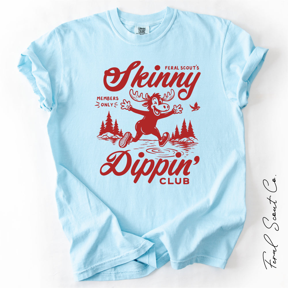 Skinny Dipping Moose Tshirt
