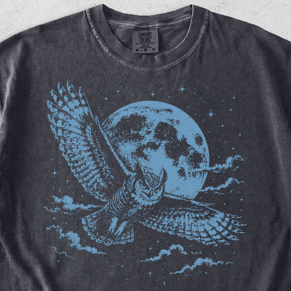 Owl Moon Light Tshirt