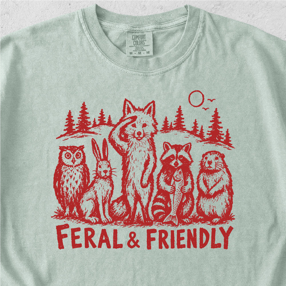 Feral and Friendly Tshirt