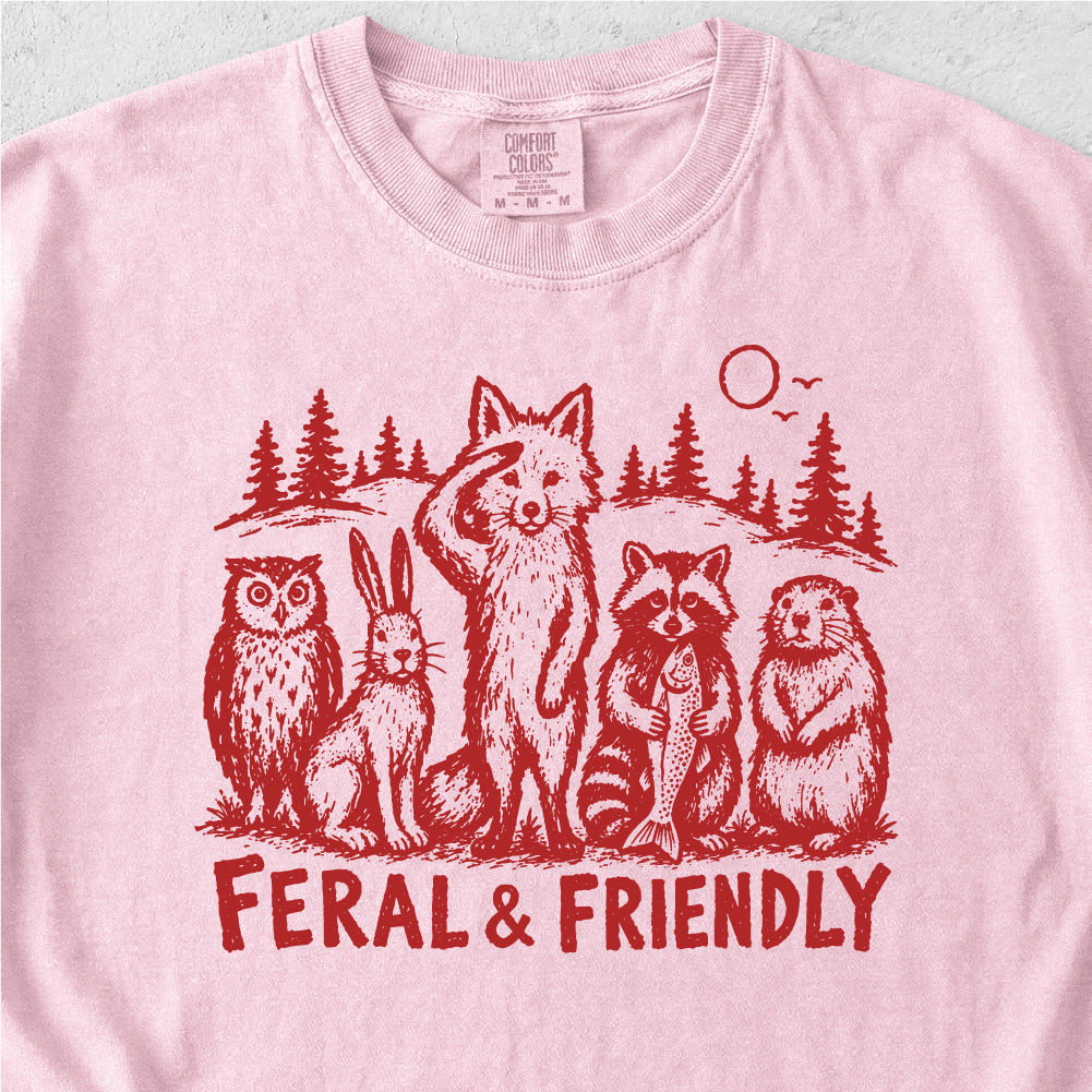 Feral and Friendly Tshirt