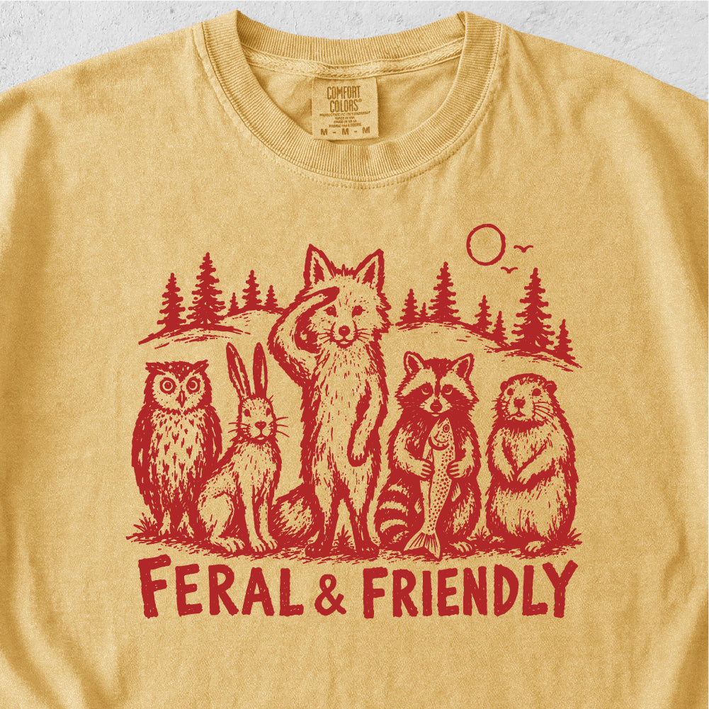 Feral and Friendly Tshirt