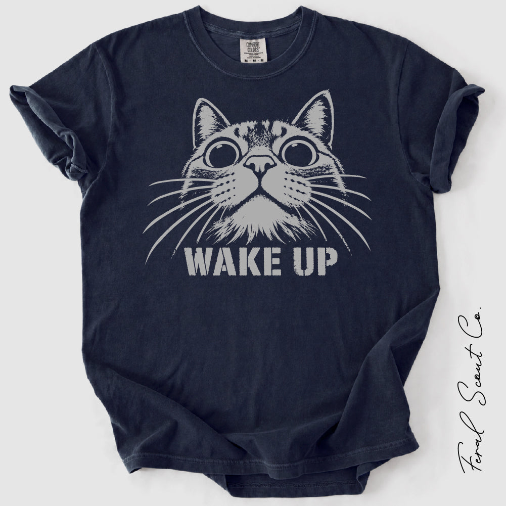 Wake Up Cat Tshirt