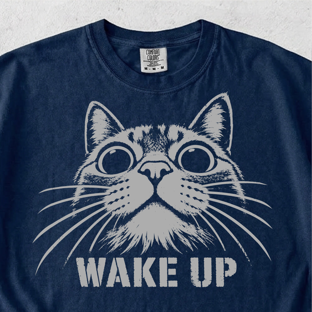Wake Up Cat Tshirt