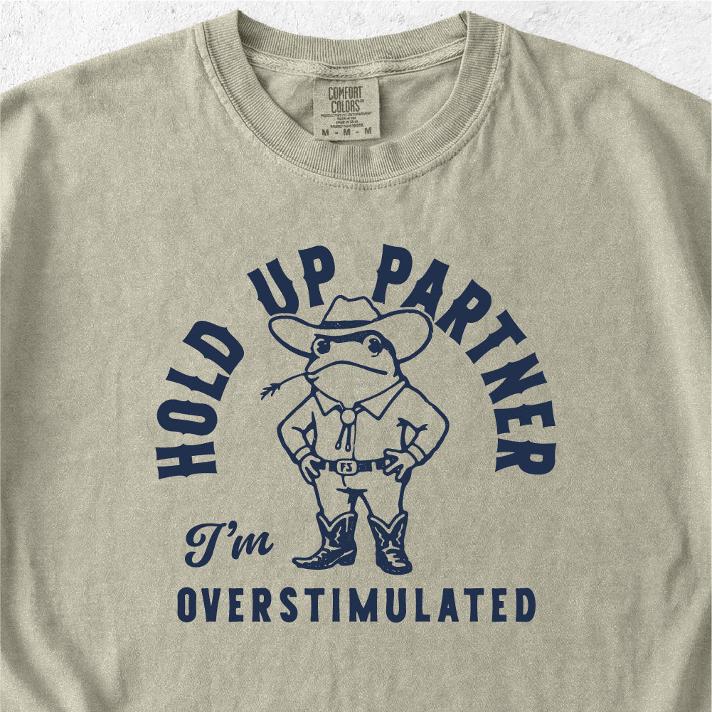 Overstimulated Frog Tshirt
