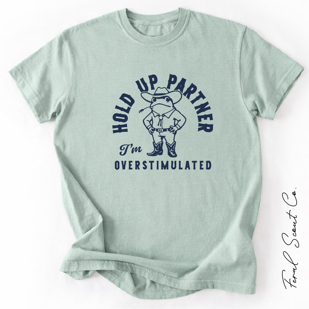Overstimulated Frog Tshirt