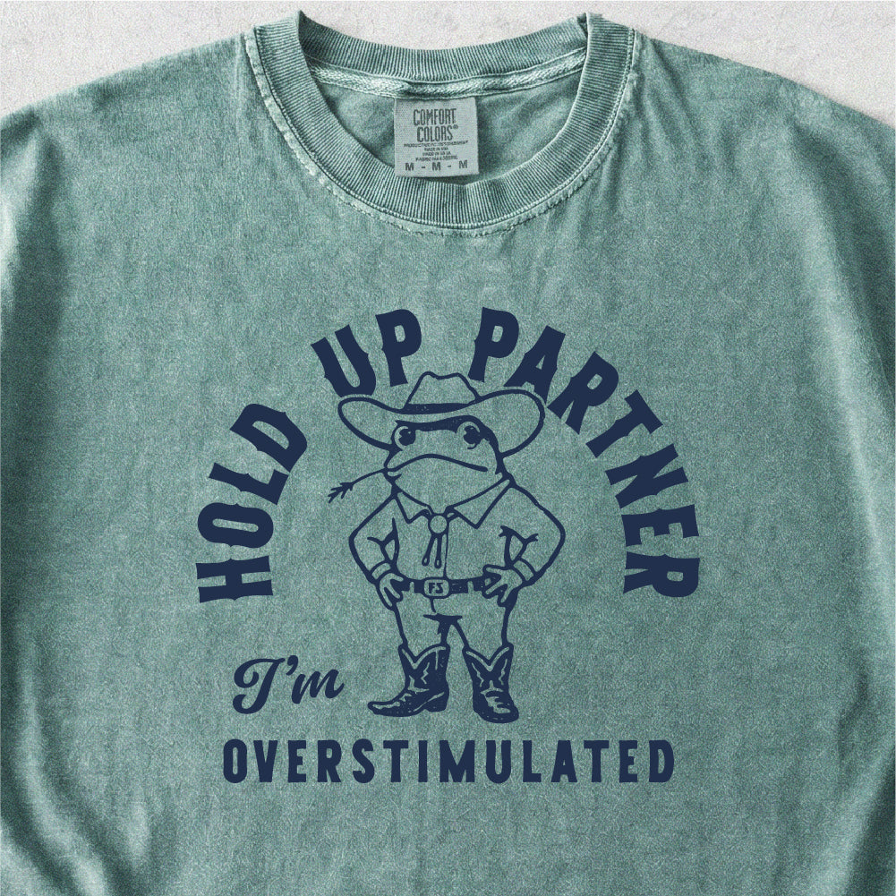 Overstimulated Frog Tshirt