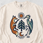 Fox and Heron Tshirt