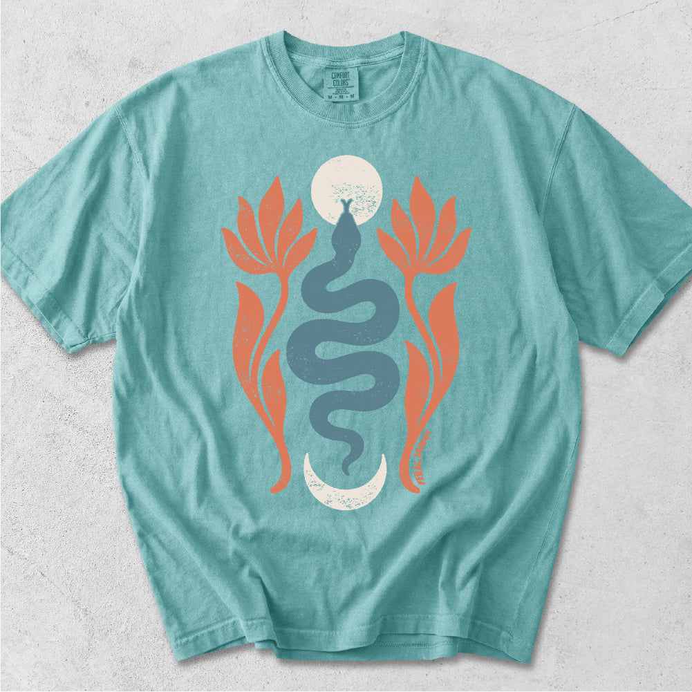 Art Nouveau Snake Tshirt