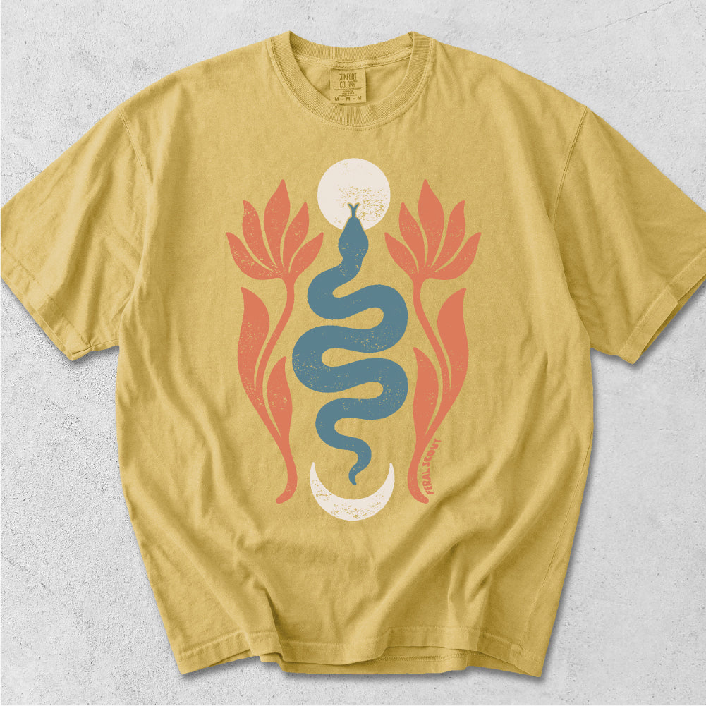 Art Nouveau Snake Tshirt