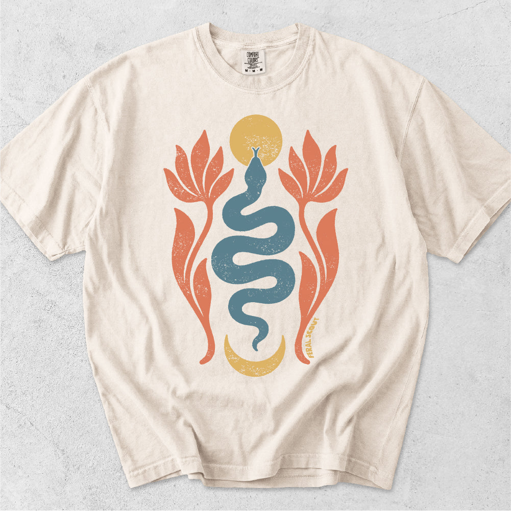 Art Nouveau Snake Tshirt