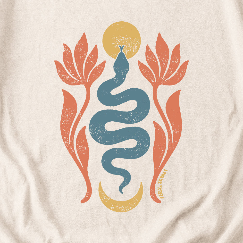 Art Nouveau Snake Tshirt