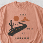 West of Somewhere Tshirt
