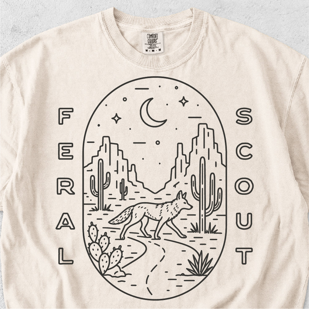 Coyote Desert Tshirt