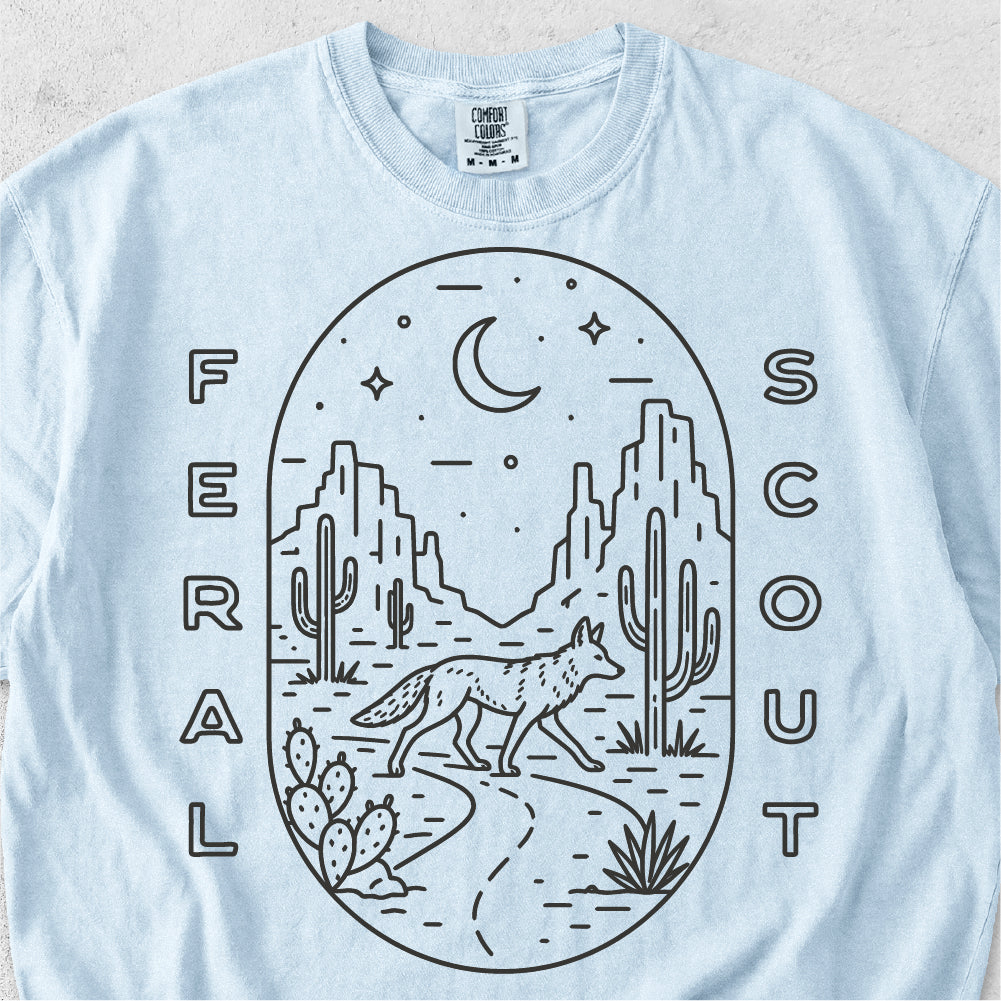Coyote Desert Tshirt